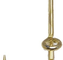 Compac ANGLER'S CLIP GOLD PLATED TIE CLIP